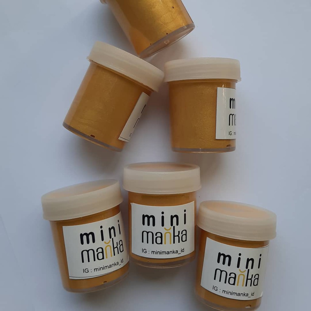 

Mini Manka Cat Tanahliat Terakota Gold 20 cC/mL
