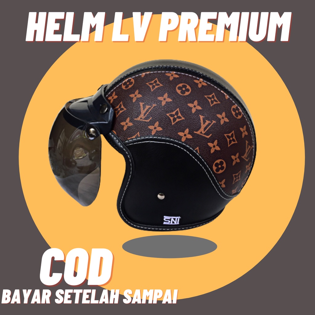 helm wanita dewasa sni helm bogo kulit helm wanita hijab helm bogo kulit lv