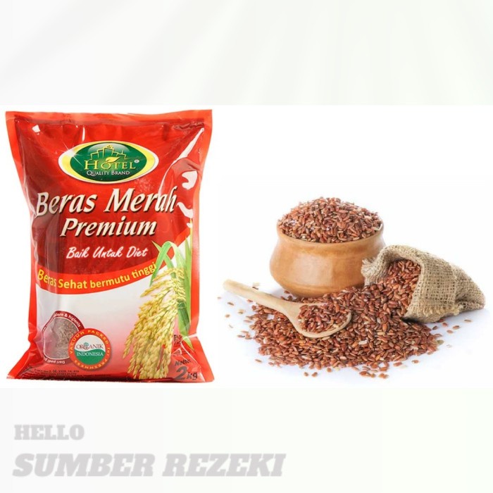 

Beras Merah Organik Hotel 2 Kg 050