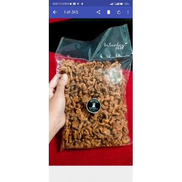 

Usus crispy pedas 500gr