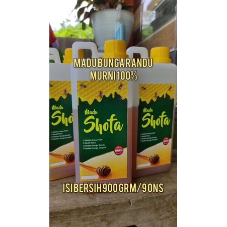 

Madu Nektar Bunga RANDU 100% Murni