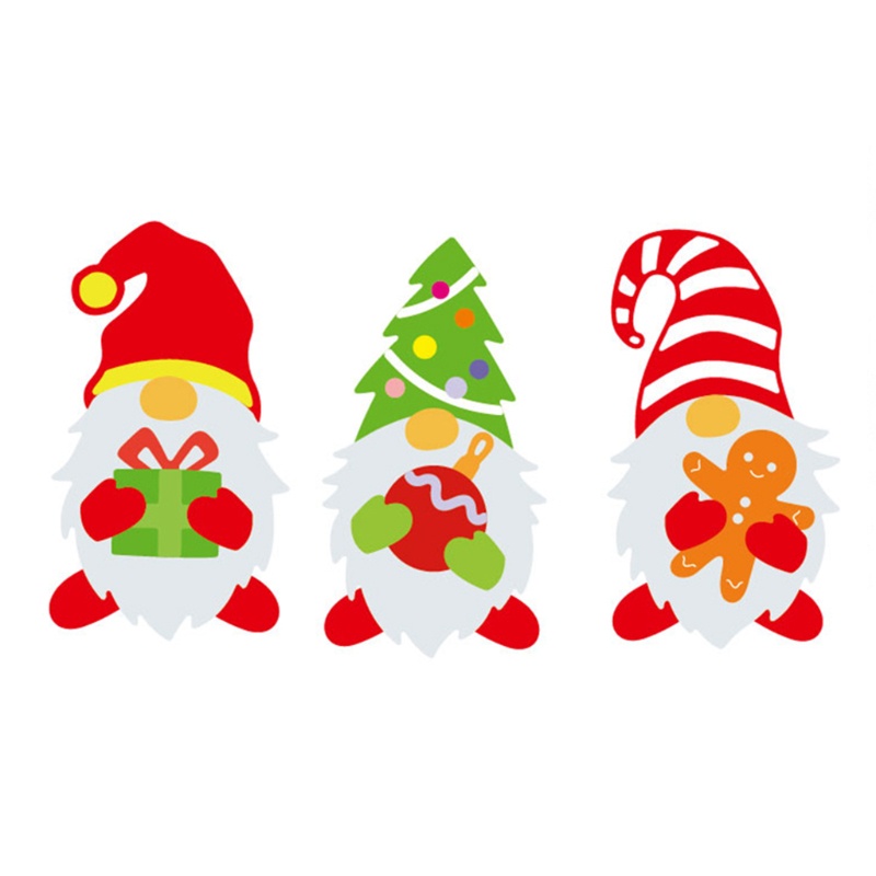 Zzz Cetakan Stensil Cutting Dies Motif Gnome Natal Untuk Scrapbook / Craft Handmade DIY