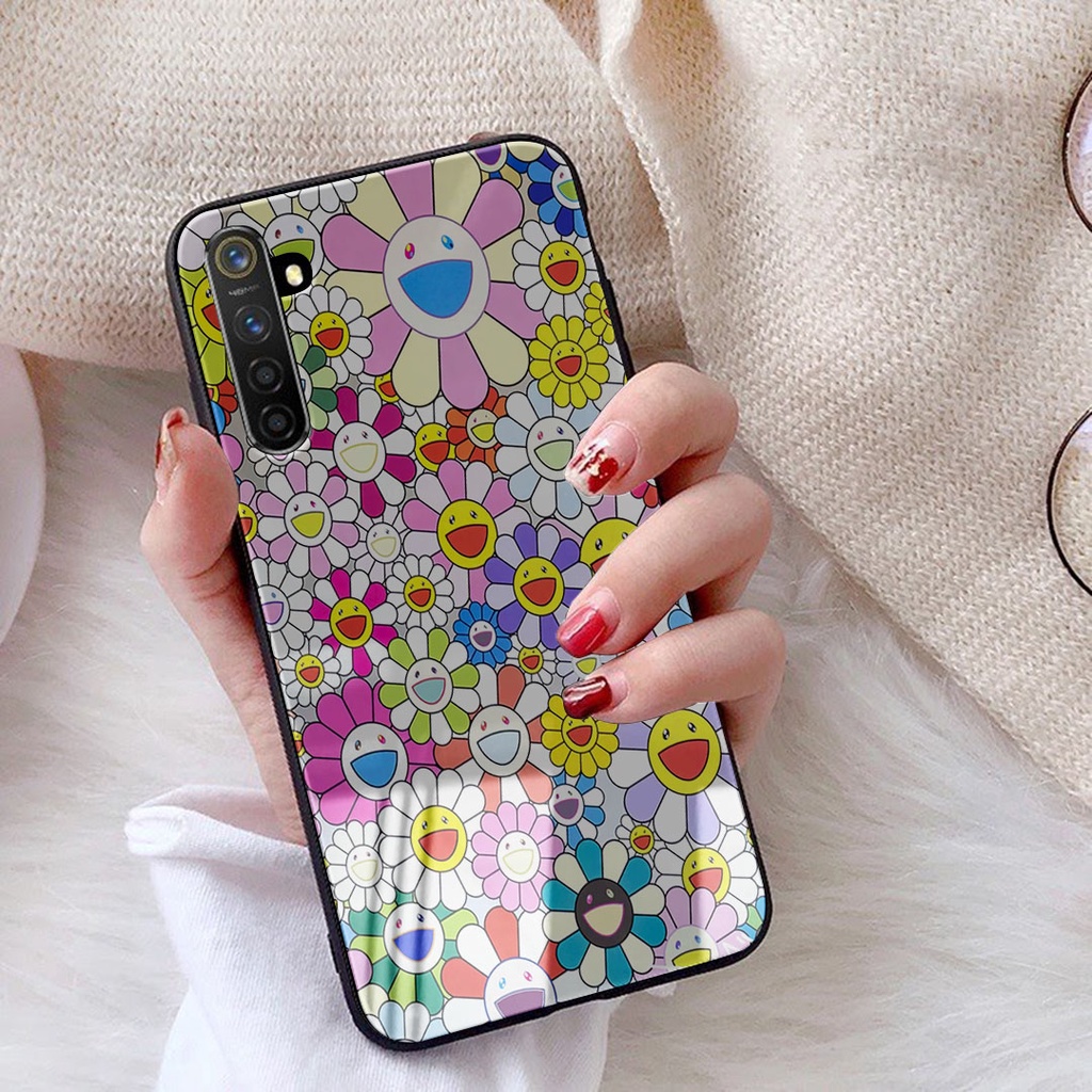 Case Flower TAKASHI MURAKAMI JIHOON TREASURE Custom Premium for All Type Handphone