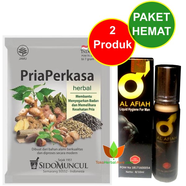 Promo PAKET OBAT PRIA LOYO AGAR JADI KUAT JAMU PRIA PERKASA SIDOMUNCUL dan AL AFIAH LIQUID HERBAL OL