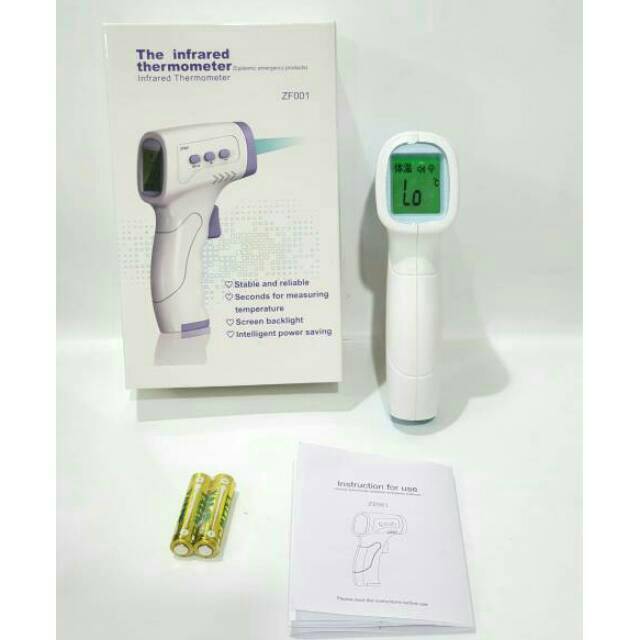 Termometer Badan Infrared Digital Gun Thermometer Bayi ZF001 Non Contact Infra merah