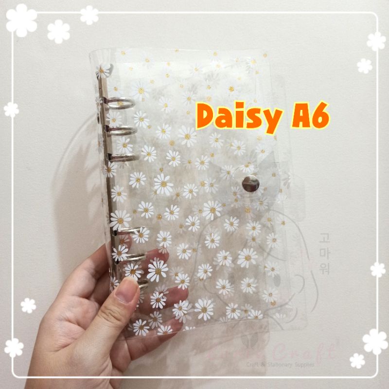 

A6 Daisy Binder Mika ( COVER ONLY )