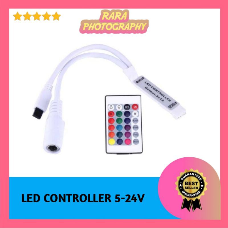 Jual Remote LED CONTROLLER Output 3x2A 524v Remote Led RGB Shopee