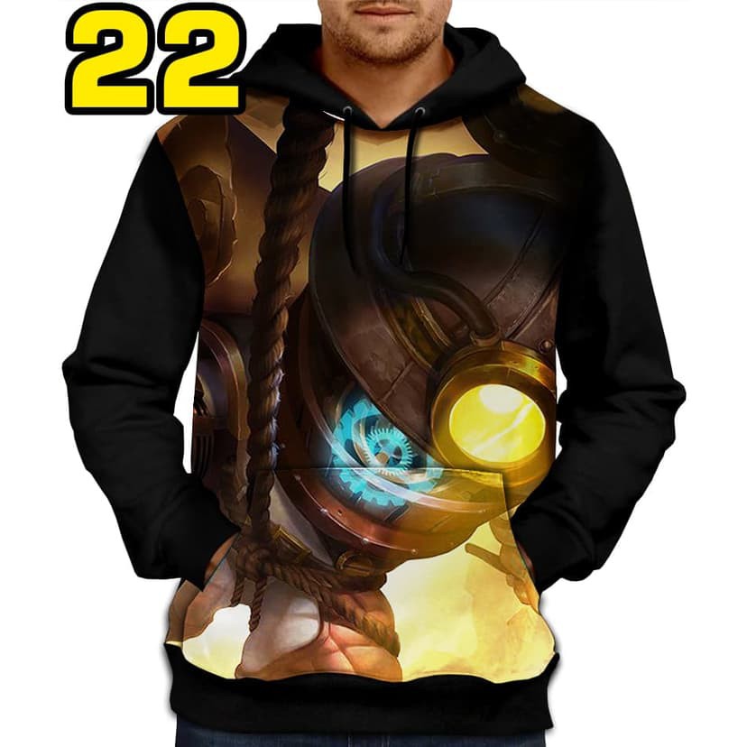 HOODIE JAKET MOBILE LEGENDS 22-CYCLOPS super adventurer