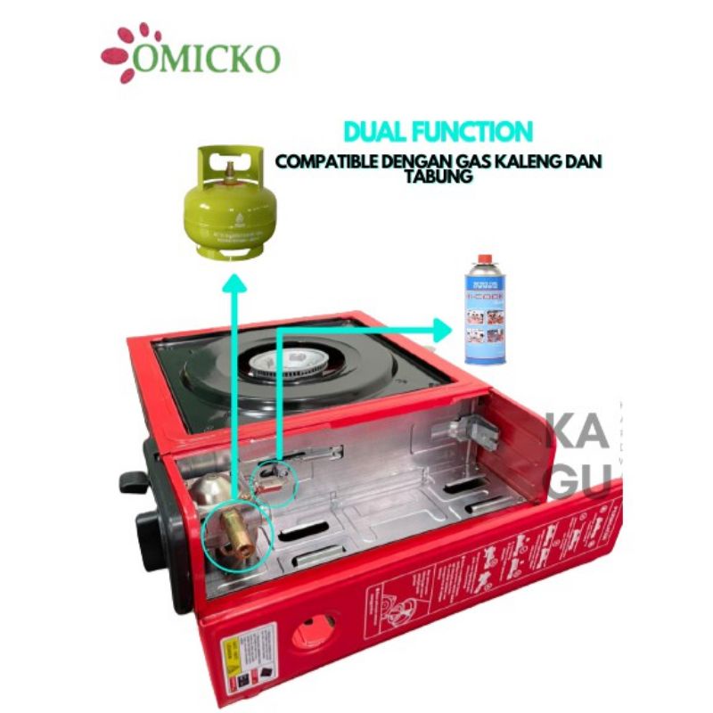 Kompor Camping Portabel