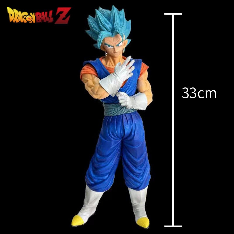 Mainan Action Figure Dragon Ball Goku Super Saiyan Vegetto Bahan PVC Ukuran 33CM Untuk Hadiah Anak