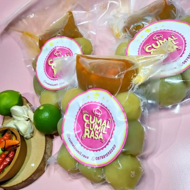 

Cilok Frozen Bumbu Asam Manis Pedas - Reguler Size