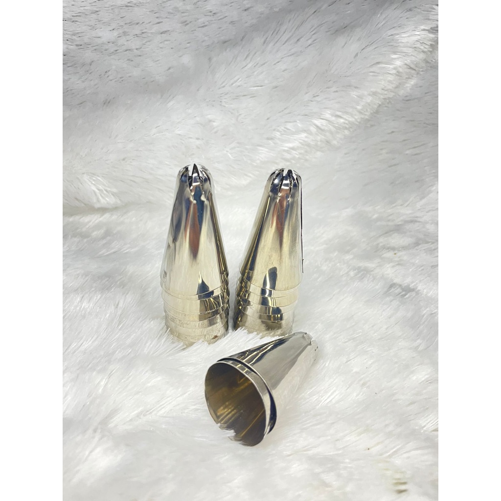 Cuancuy - Cetakan Semprit Kue Kering Mawar / Spuit Tart Semprit Corong Stainless Kue Churros Semprit