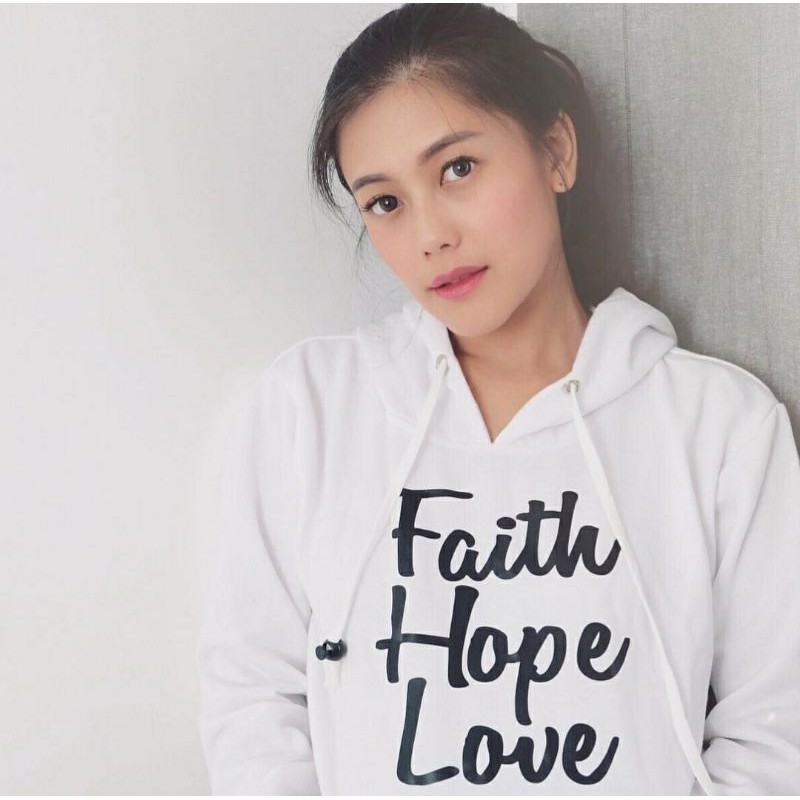 Hoodie Faith Hope Love