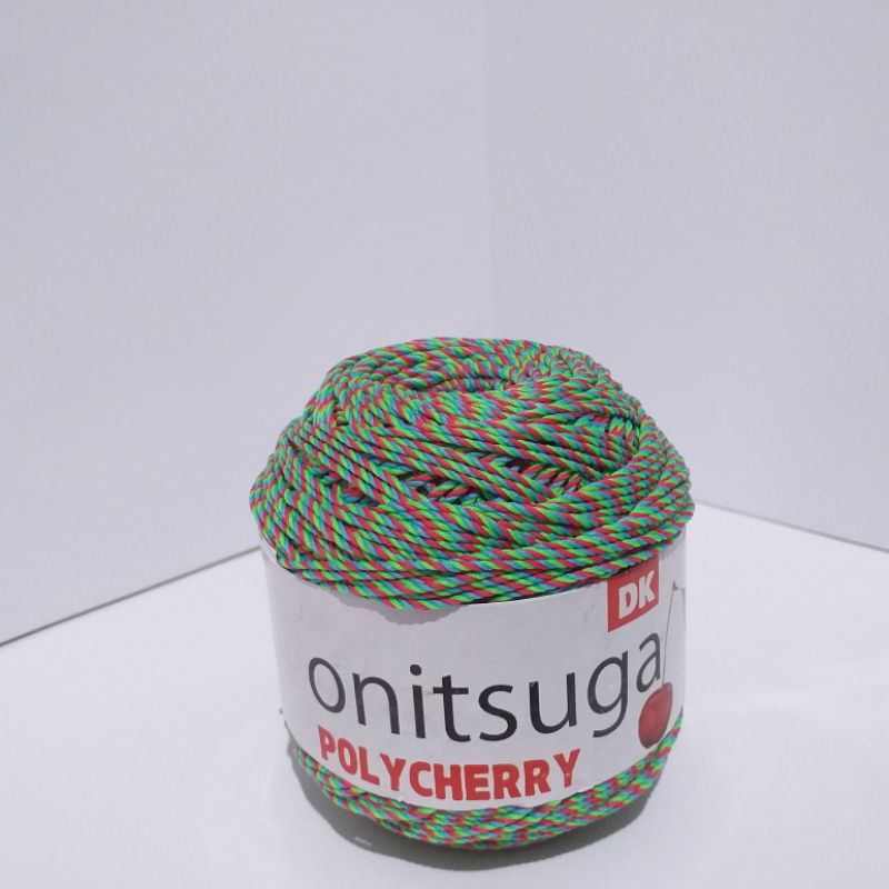 Benang rajut onitsuga polycherry sembur