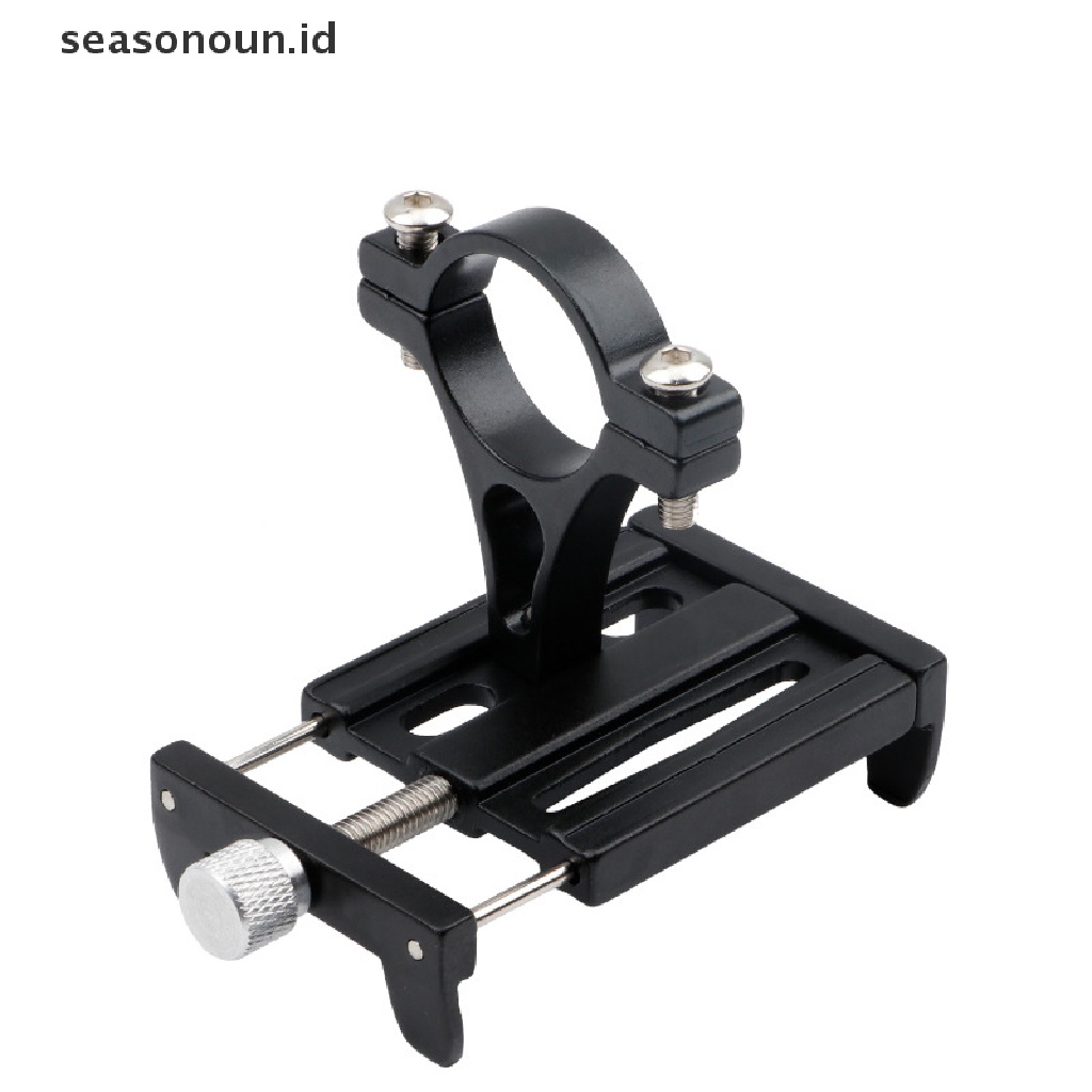 【seasonoun】 Bicycle Mobile Phone Holder Aluminum Alloy Navigation Bike Phone Holder for MTB .