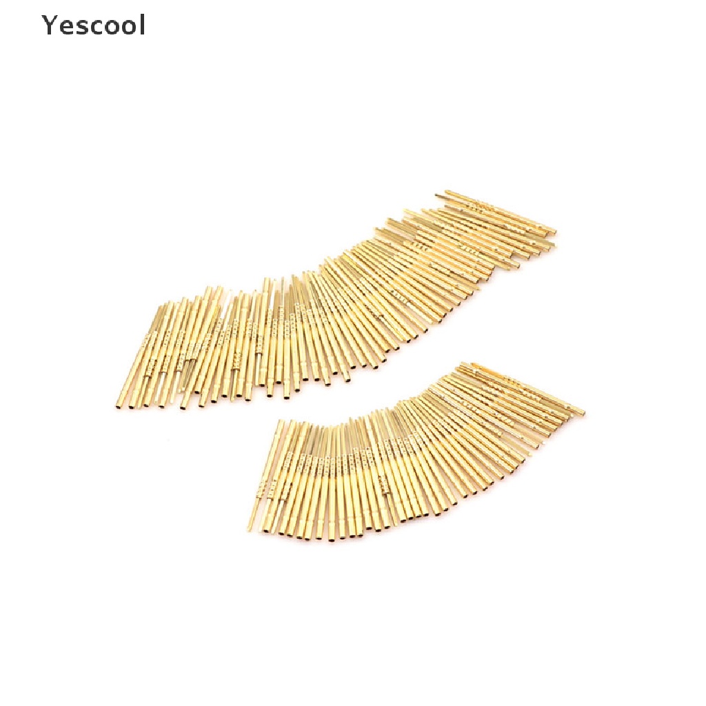 Yescool 100pcs Pin Pogo R75-3W Untuk Seri P75