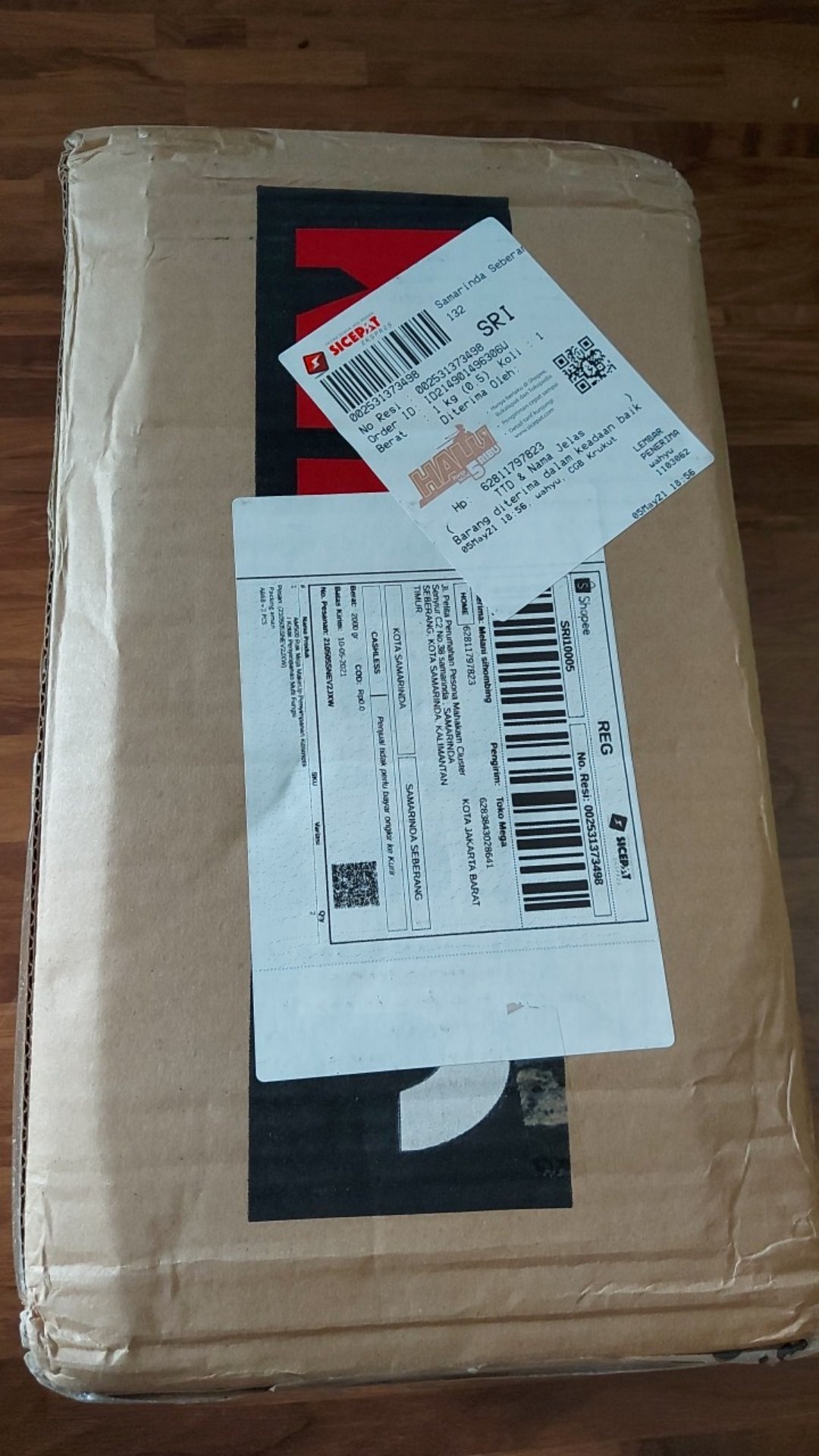 Am500 Rak Meja Makeup Penyimpanan Kosmetik / Kotak Penyimpanan Multi Fungsi