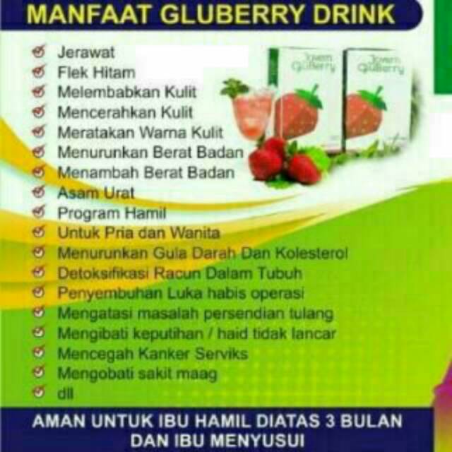 

Gluberry,Colagen drink alami