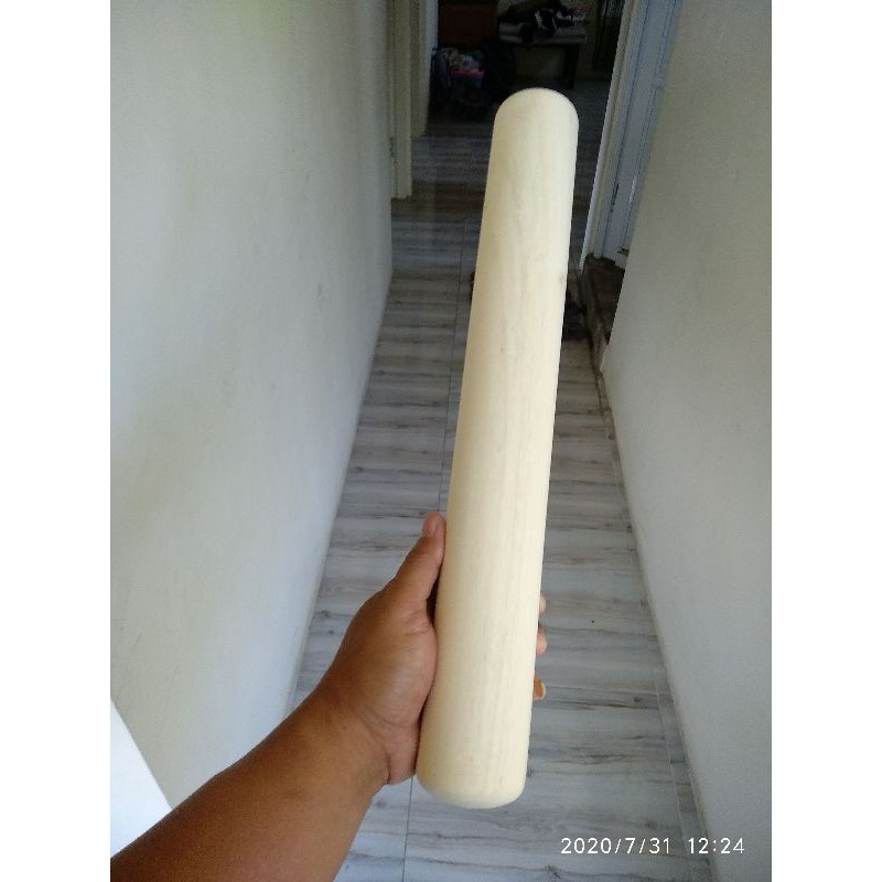 Rolling Pin Kayu 40cm / Penggilas Adonan / Penggiling Adonan / Rolling Pin / Penumbuk WARU 40cm