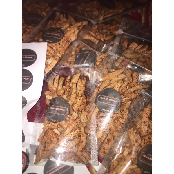 

Basreng pedas daun jeruk