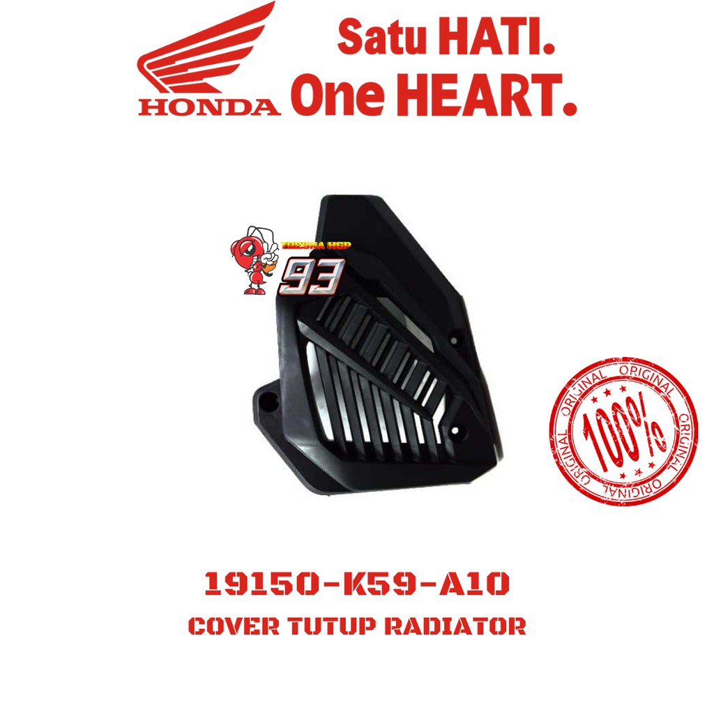 COVER TUTUP KIPAS RADIATOR / COVER COMP RADIATOR VARIO ESP 125 & 150 ORIGINAL