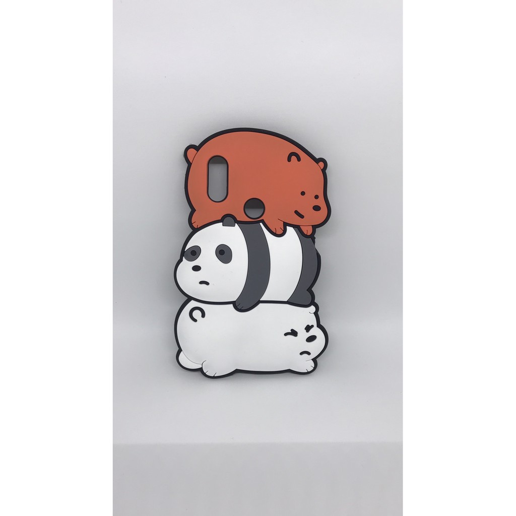 barokah softcase 4d boneka redmi note 7 redmi note 7 pro case bare bear