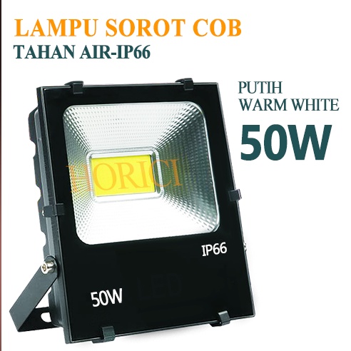 LAMPU SOROT COB 50W outdoor flood light/ kap sorot