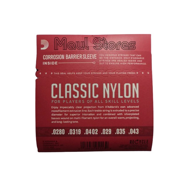 Senar Gitar Klasik D'addario Nylon EJ27N EJ49 EJ45