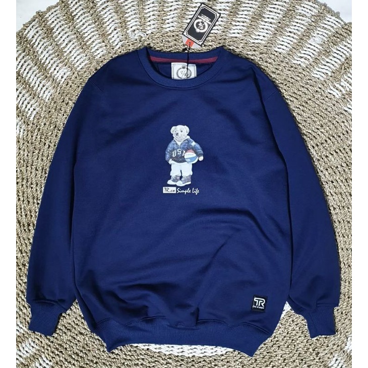 Crewneck Bear/Panda USA Basket Ball Premium Quality