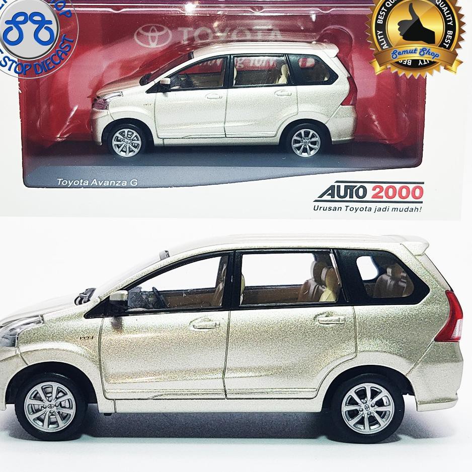Diecast Toyota Avanza G miniatur mobil toyota Avanza G Auto 2000 (ART. 115)