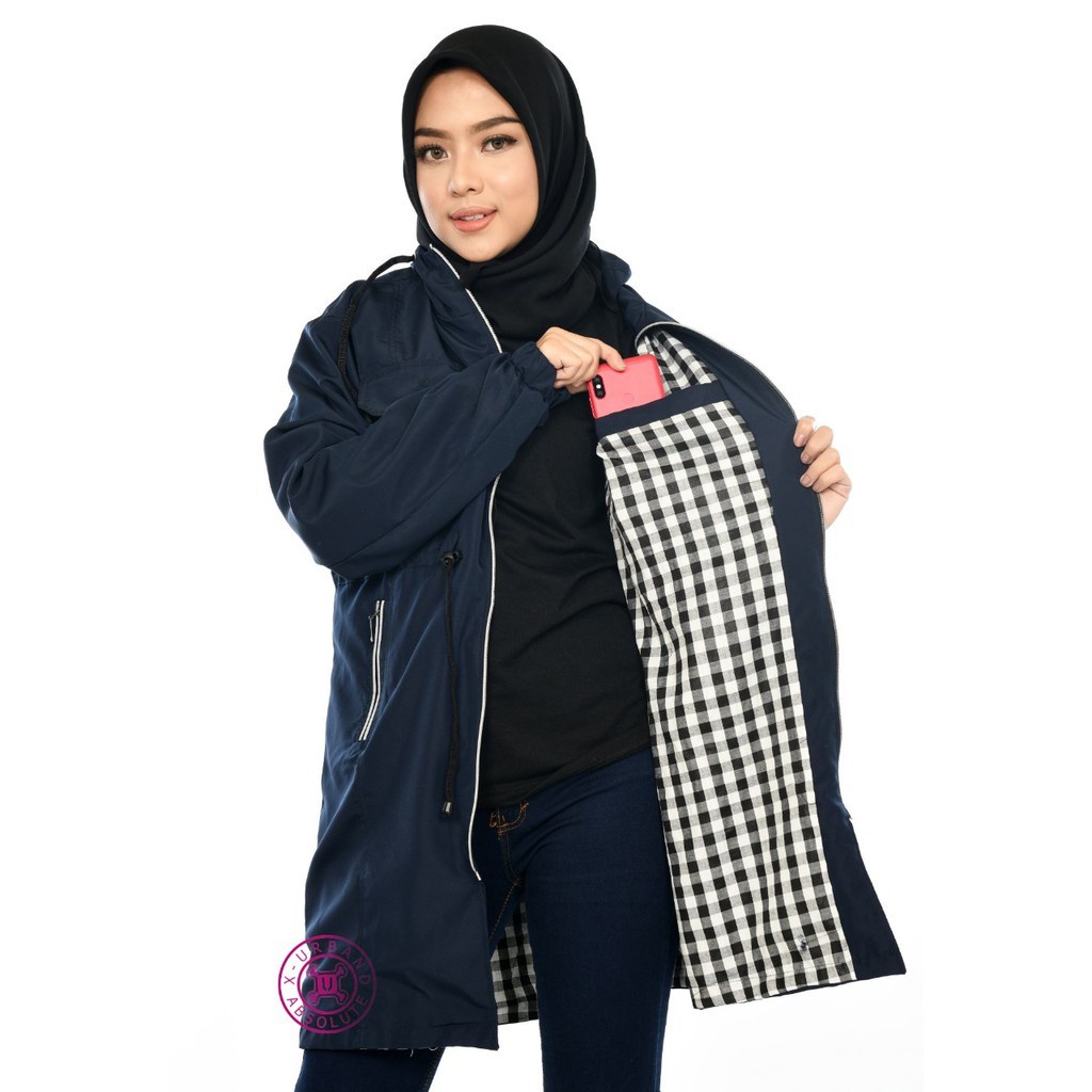 Jaket Parka Wanita Muslimah Moza Premium Jacket Parka Wanita Muslimah Moza Premium Jeket Parka Wanita Muslimah Moza Premium Cewe dan Permpuan Perempuan dan Wanita Waterproof Murah Terlaris
