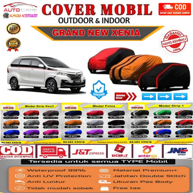 Cover Mobil Sarung Mobil Grand New Xenia Mantel Mobil Xenia Outdoor Indoor Selimut Mobil Penutup