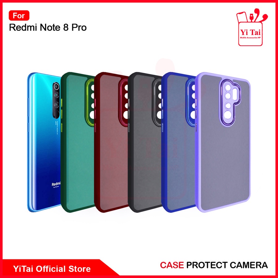 YC02 CASE YI TAI PROTECT KAMERA XIAOMI REDMI NOTE 8 NOTE 8PRO NOTE 9 - BDC