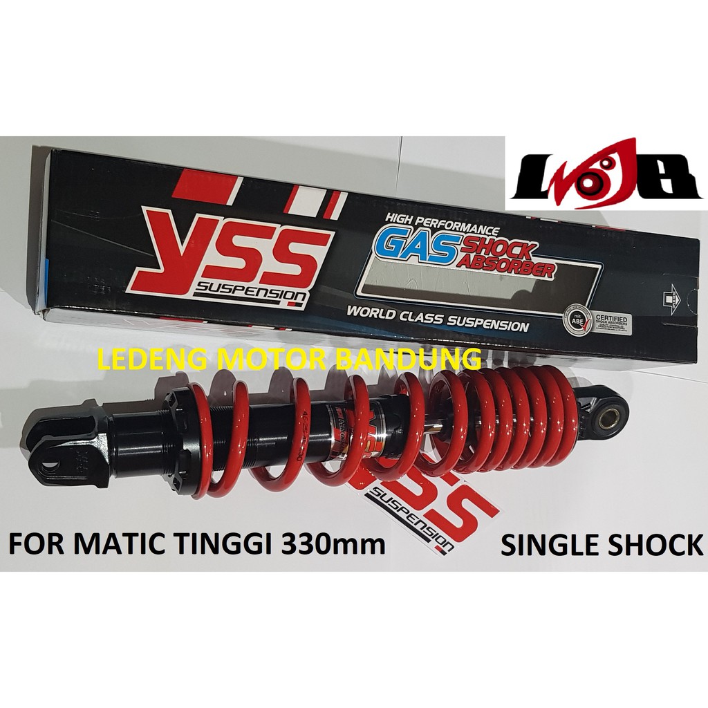 Shockbreaker YSS DTG Hybrid Matic Vario 125 150 Beat Fi 330mm