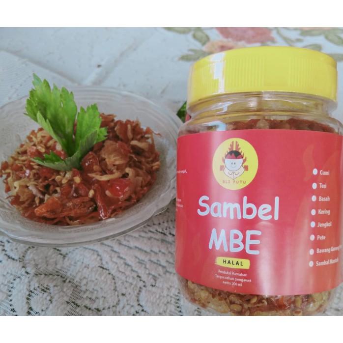 

SAMBAL MATAH KERING ( SAMBEL MBE ) BALI 70gr