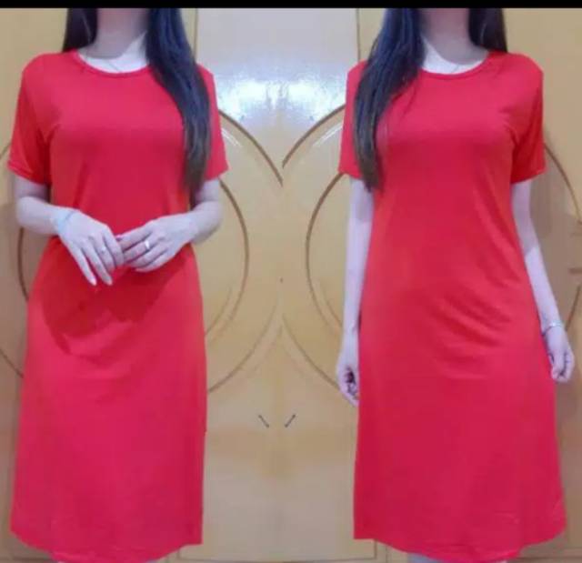 BH 181 Meygrosir dress spandex XL tgn pendek polos