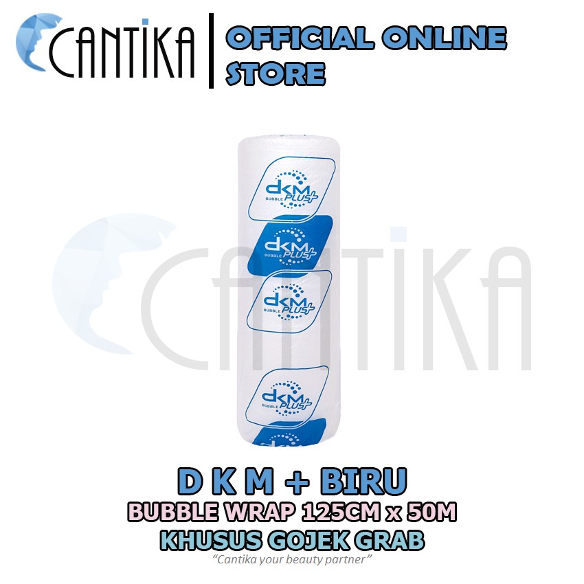 

PROMO Plastik Bubble Wrap 125cm x 50m DKM PLUS BIRU