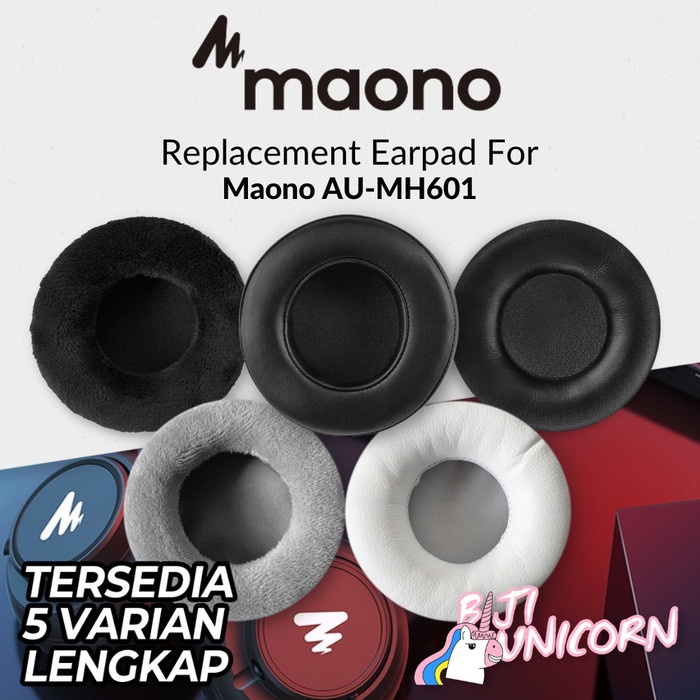 Earpad Earcup Ear Cushion Maono AU-MH601 AU MH 601 Busa Bantalan Foam