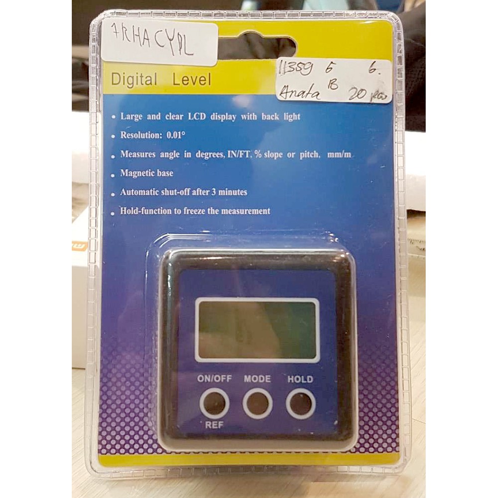 Alat Ukur Sudut Kemiringan Digital Protractor Inclinometer Level Angle Measuring with Magnetics