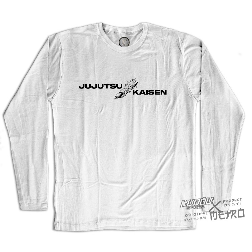 Longsleeve Gojo Curtain Anime Manga Jujutsu Kaisen Premium Unisex