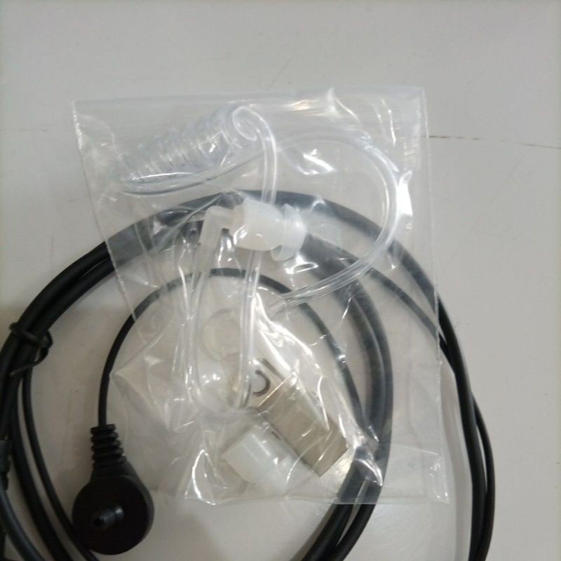 Earfon Icom Alinco airtube model FBI selang transparan earset earphone headset v80 dj w10 v88 W500