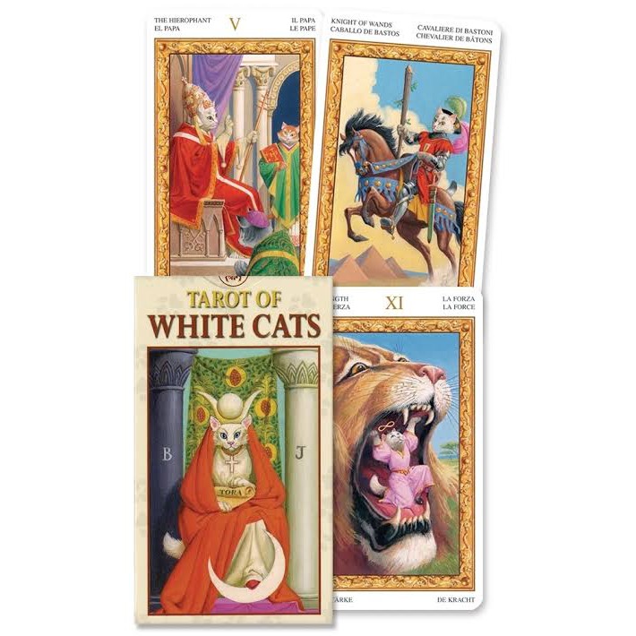 [READY] Tarot of White Cats Mini Deck Kartu