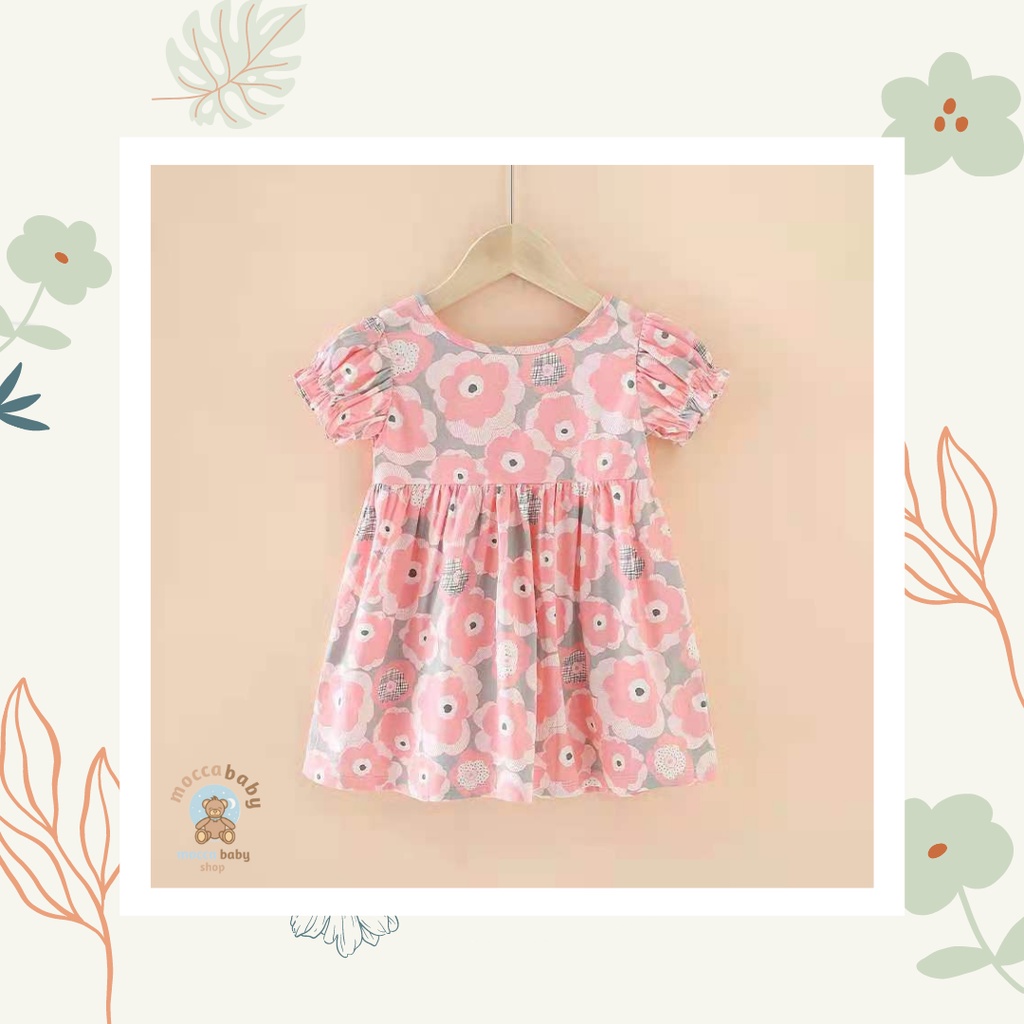 MBSS - DRESS JOLLYCIA POPS dress anak IMPOR/dress anak perempuan/PRINTED DRESS/dress 100% KATUN PREMIUM QUALITY - DS4