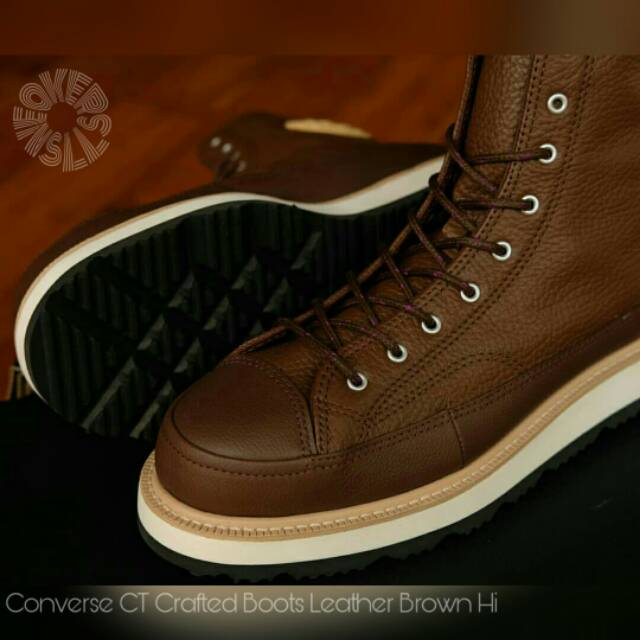 converse boot brown