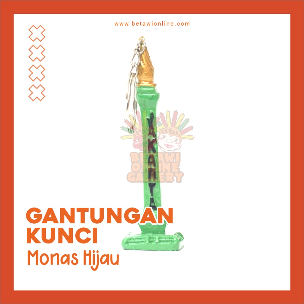 [Termurah] Gantungan Kunci Monas