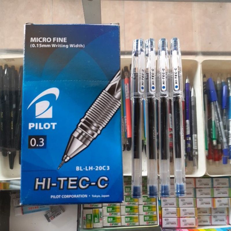 

Pen Hi Tec Pilot 0,3 Biru (Satuan) / HI-TEC-C