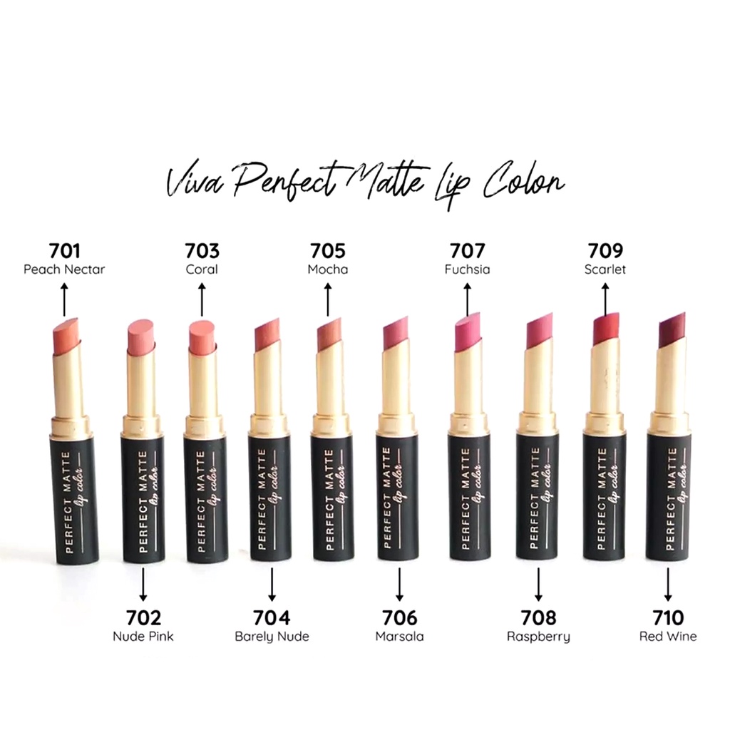 Viva Perfect Matte Lipstik 2,5gr