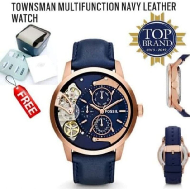Jam Tangan Pria Merek Fossil Original 100% Fullset Type ME 1138 Automatic