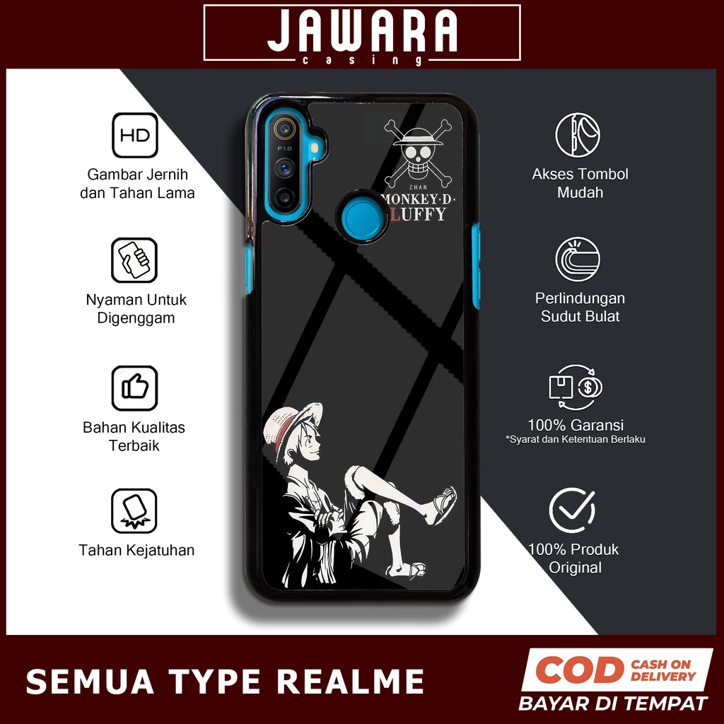 Case Realme C3 Case Hp Realme C3 Premium Glossy Jawara Casing [OP01] Casing Hp Realme C3 Aesthetic K