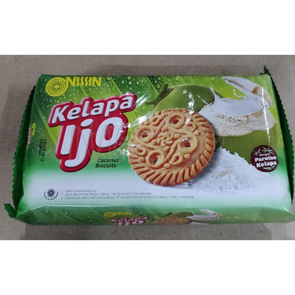 

NISSIN KELAPA IJO BISCUIT 280gr